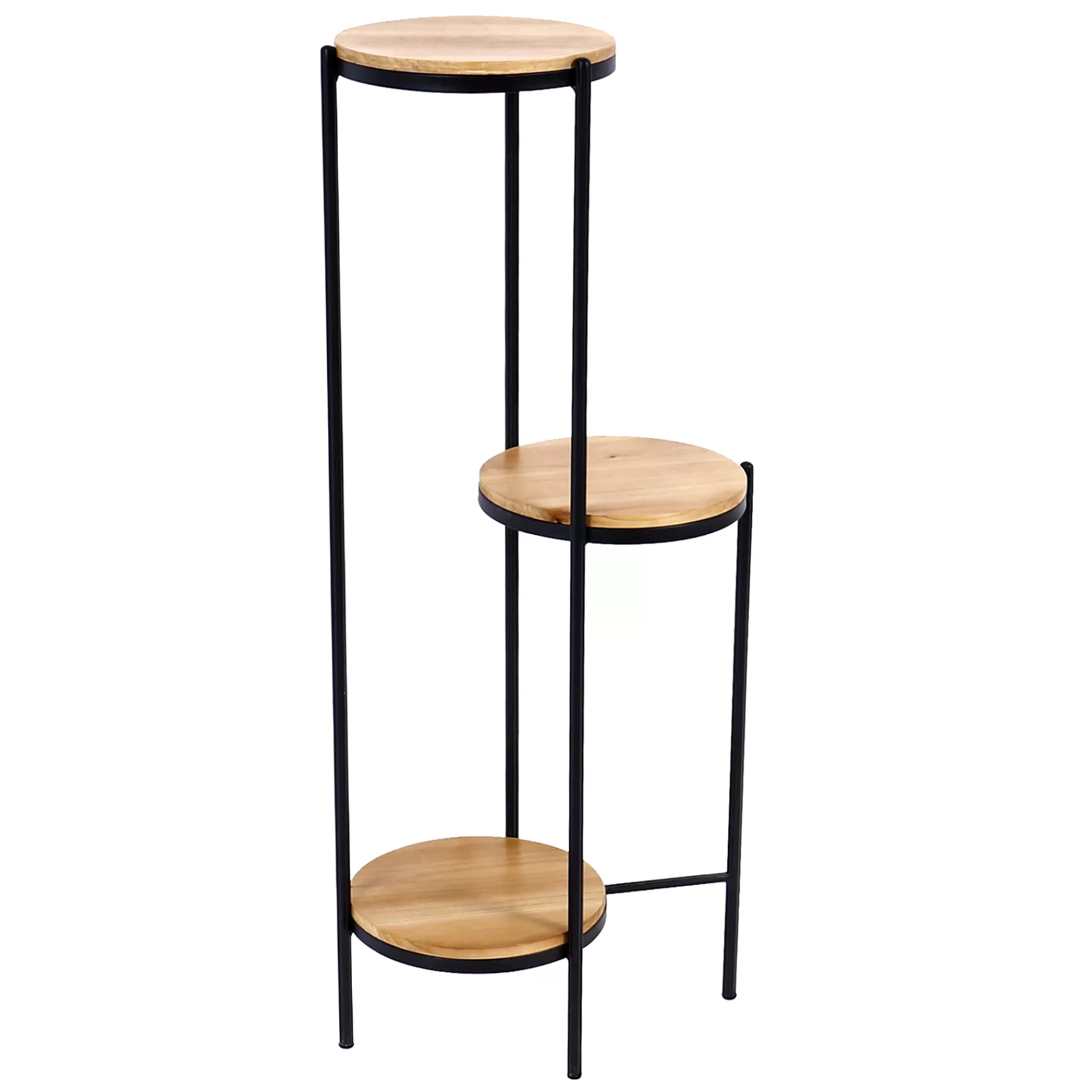 31.7In 3 Tier Wood Metal Stand Discount Online^* Discount