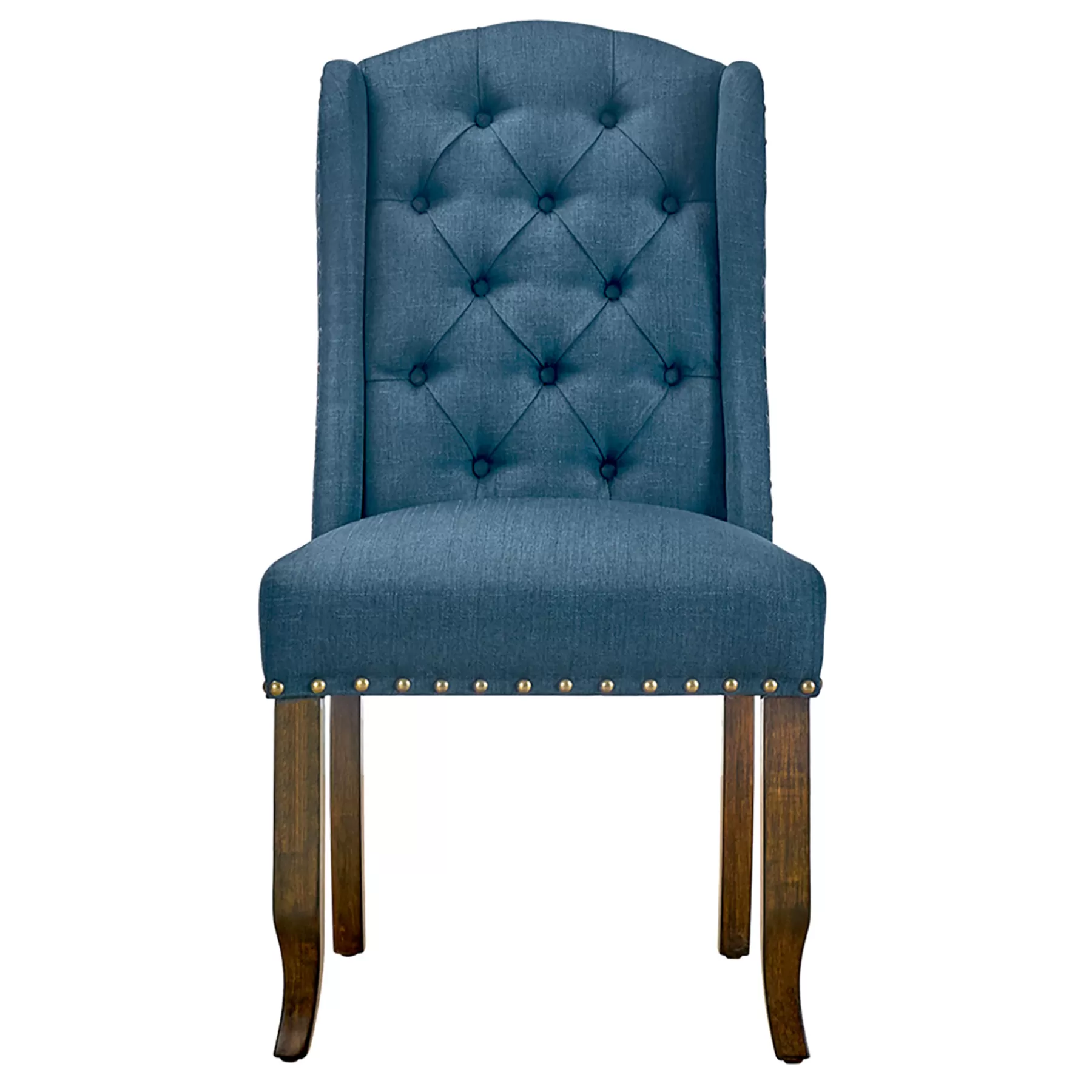 Aahmad Iii Azure Wingback Dining Chair Discount^* Discount