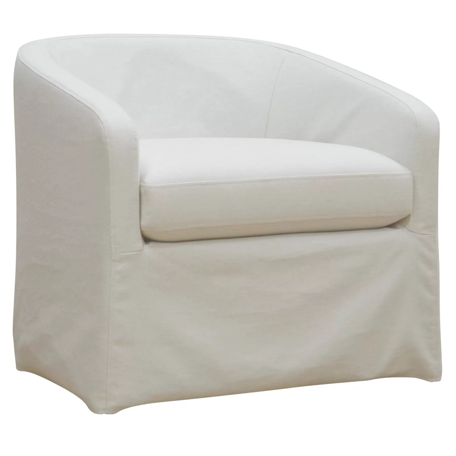 Amelia Slipcover Accent Chair Opening Sales^* Discount