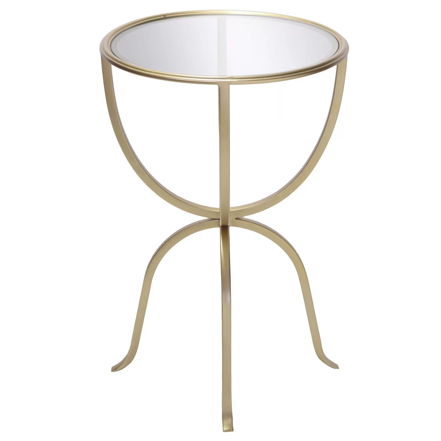 Astoria Round Accent Table, Gold Promotion^* Sale