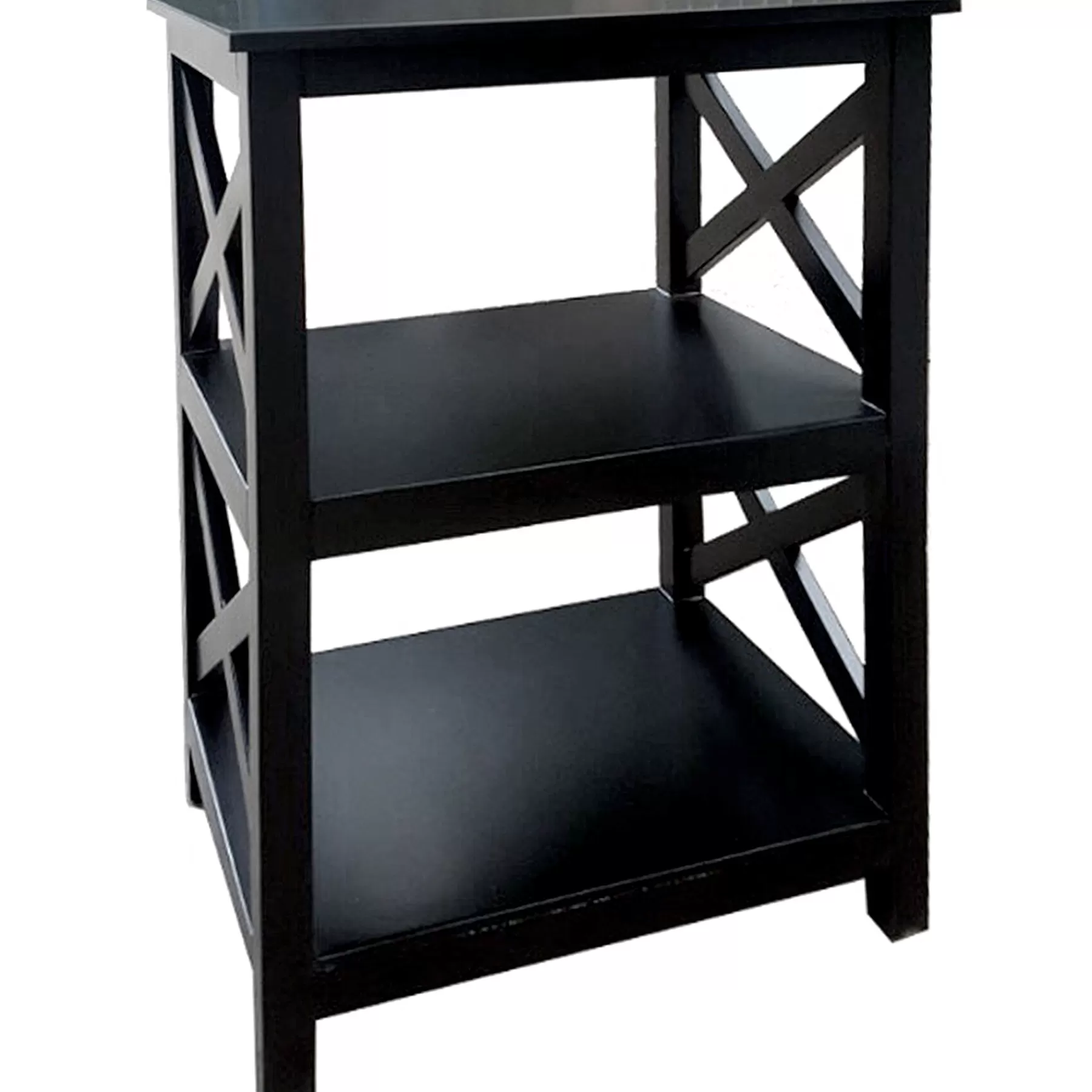 Black 2-Tier Xavier Accent Table, 26 Promotion^* Store