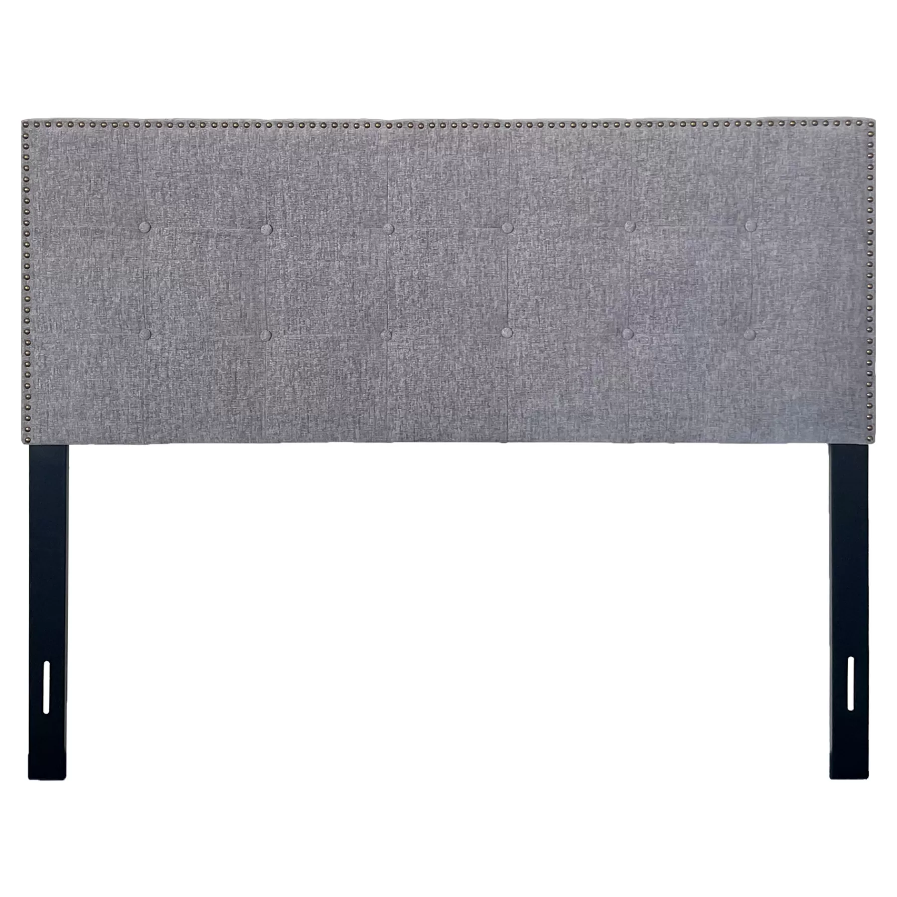 Brian Cement Grey Headboard, Queen Less Expensive^* Sale