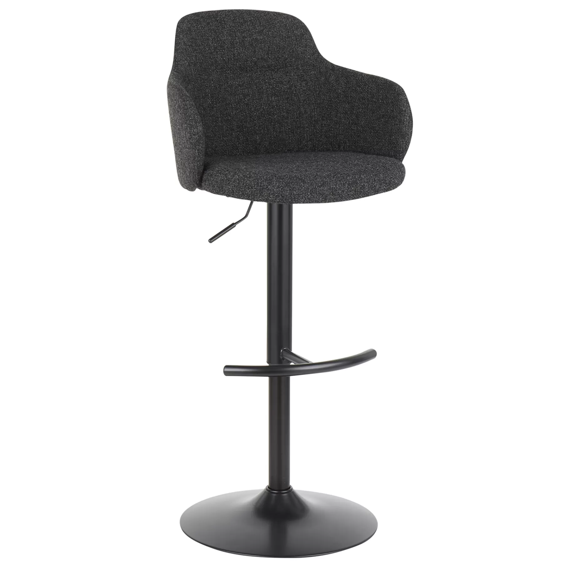 Bryce Adjustable Barstool, Dark Grey Good Quality^* Outlet