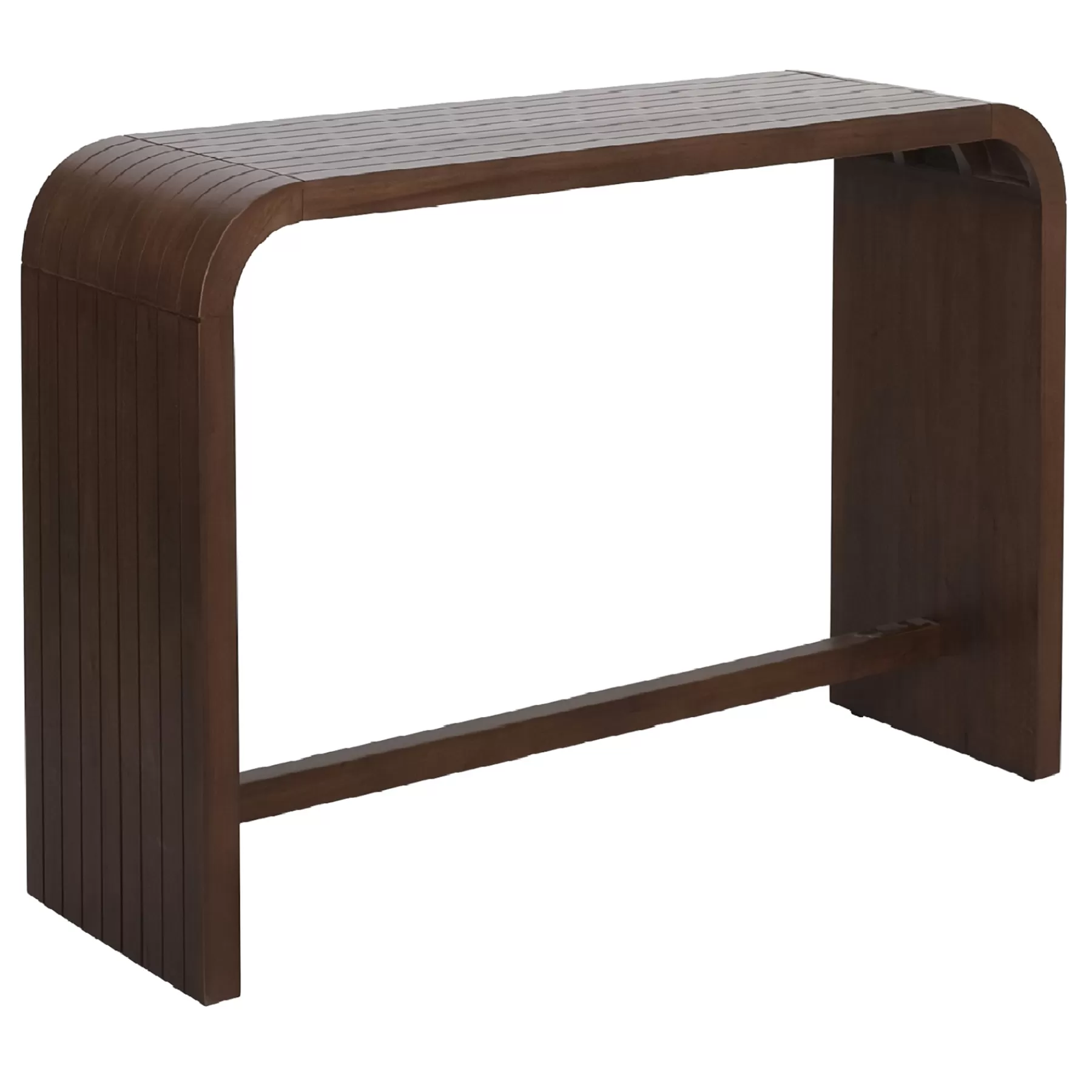 Cora Curved Wood Console Table Exquisite Gifts^* Fashion