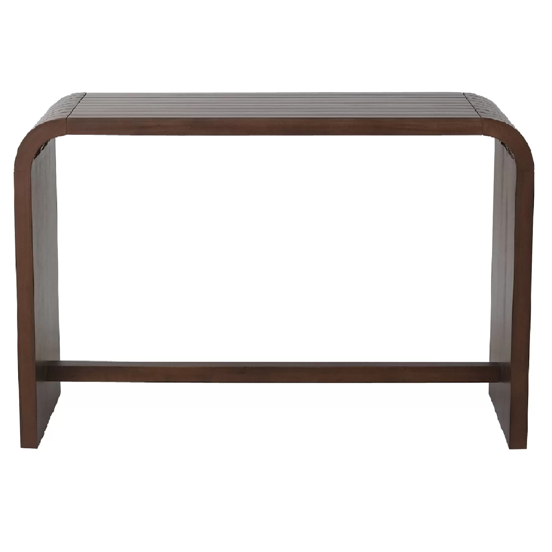 Cora Curved Wood Console Table Exquisite Gifts^* Fashion