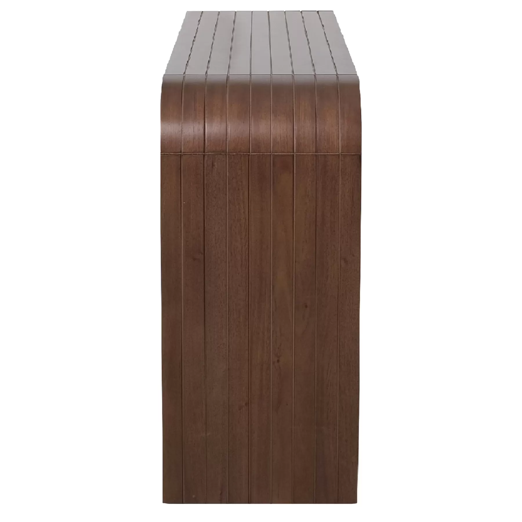 Cora Curved Wood Console Table Exquisite Gifts^* Fashion