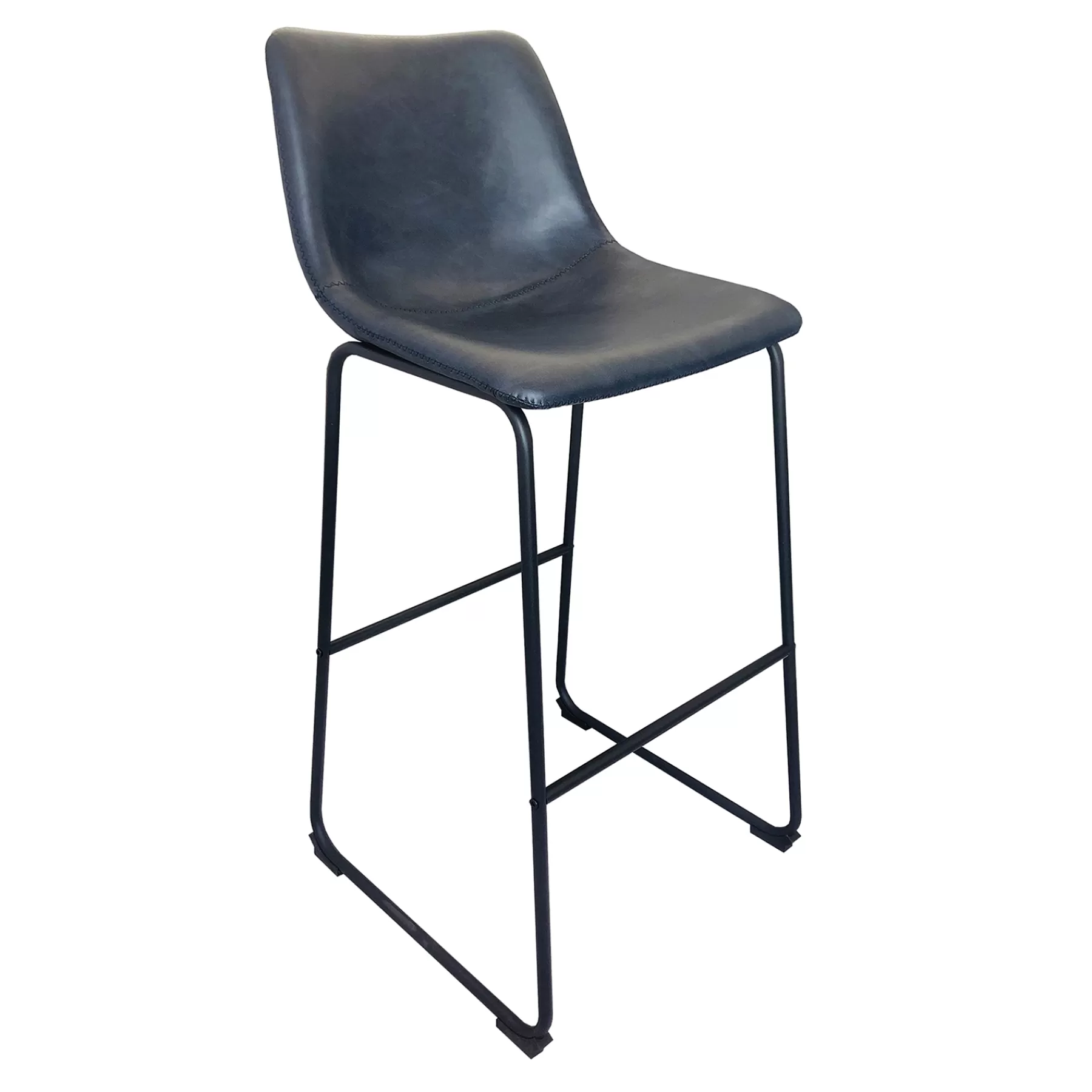 Drake Navy Blue Barstool, Kd Clearance^* Cheap