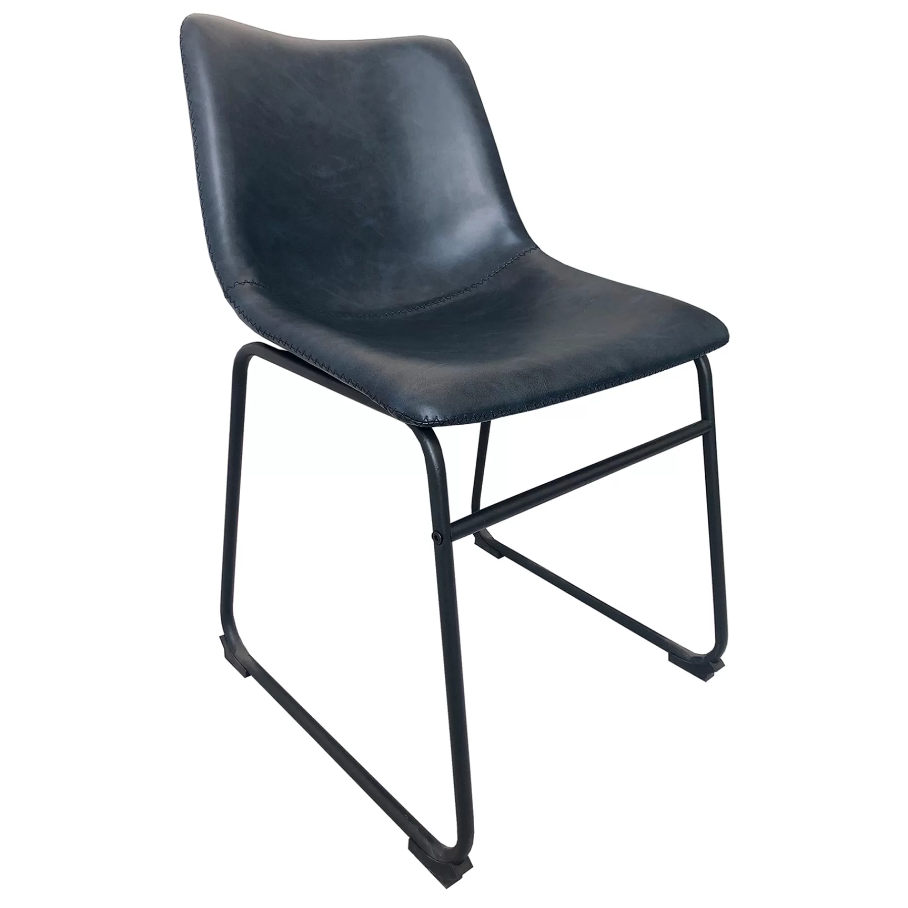 Drake Navy Blue Dining Chair, Kd Premium^* Cheap