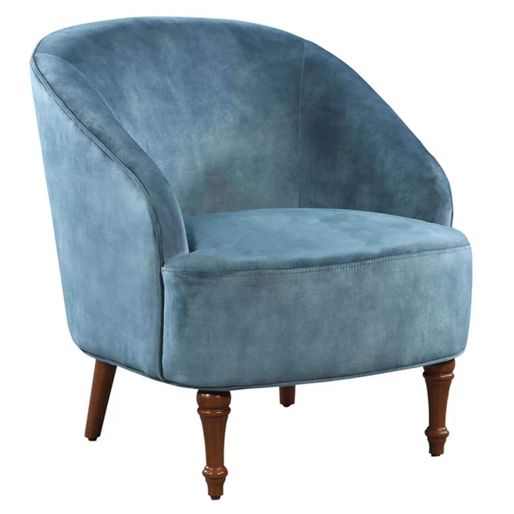 Ella Slate Blue Accent Chair Featured^* Online