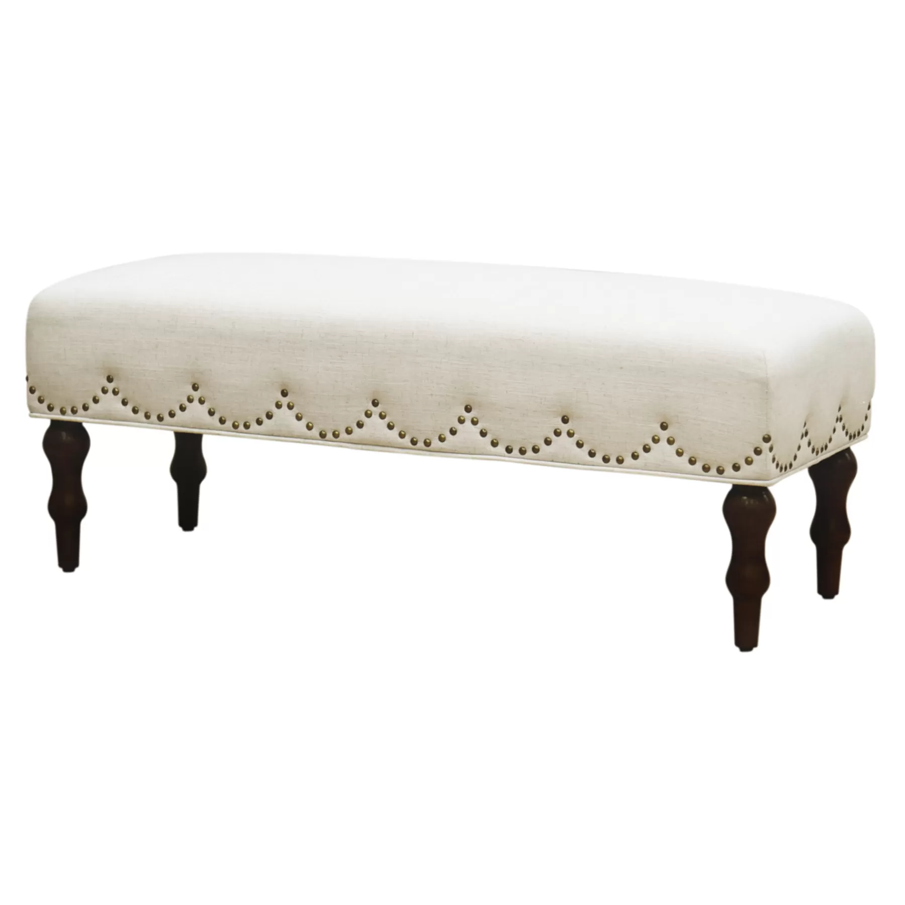 Grace Mitchell Ellery Bench With Scalloped Nailheads Promotion^* Flash Sale