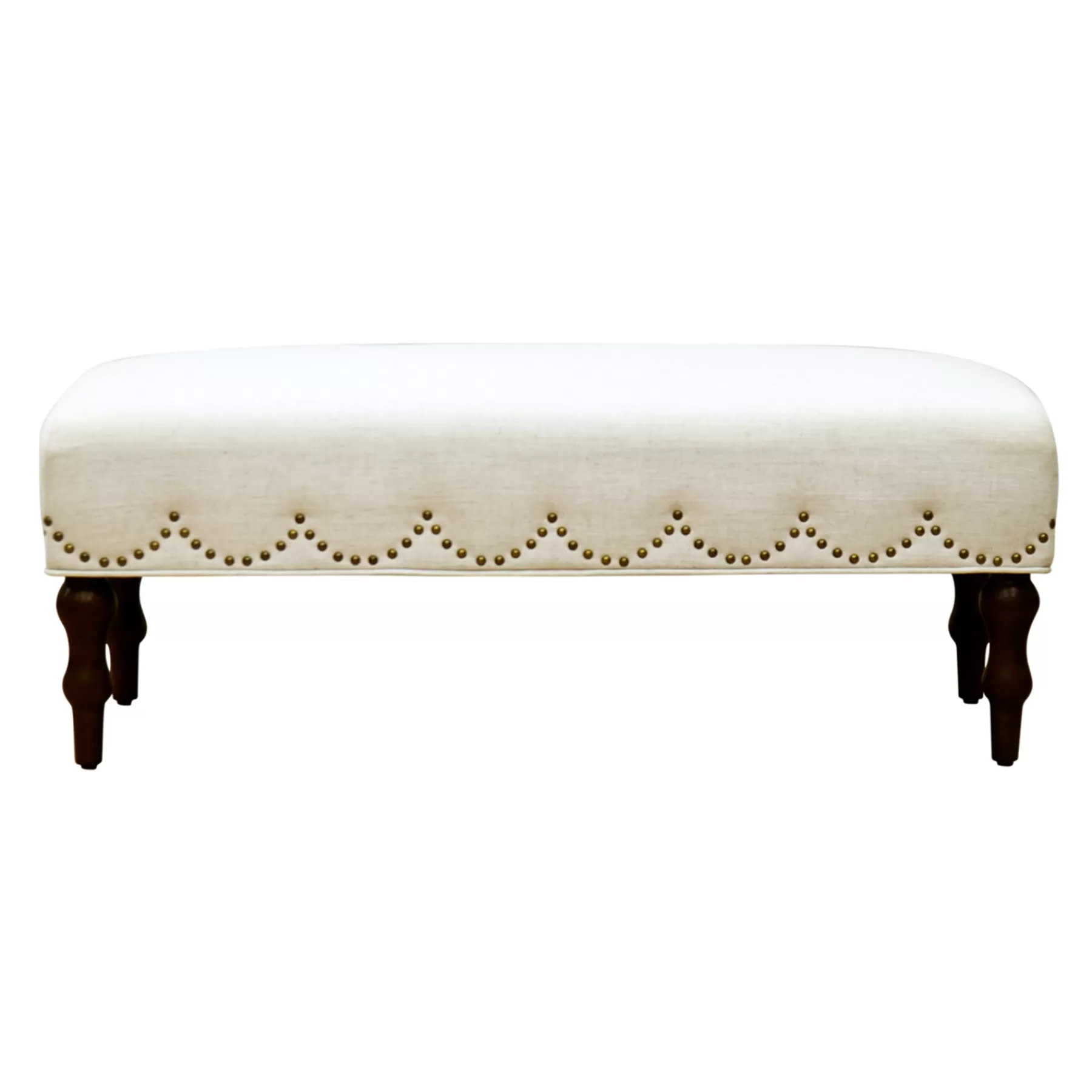 Grace Mitchell Ellery Bench With Scalloped Nailheads Promotion^* Flash Sale