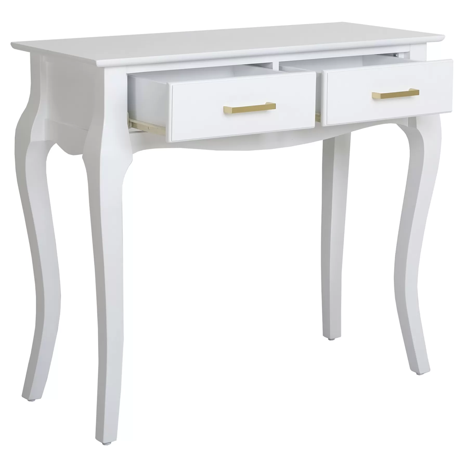 Grace Mitchell Scarlett 2-Drawer Console Table, White Clearance^* New