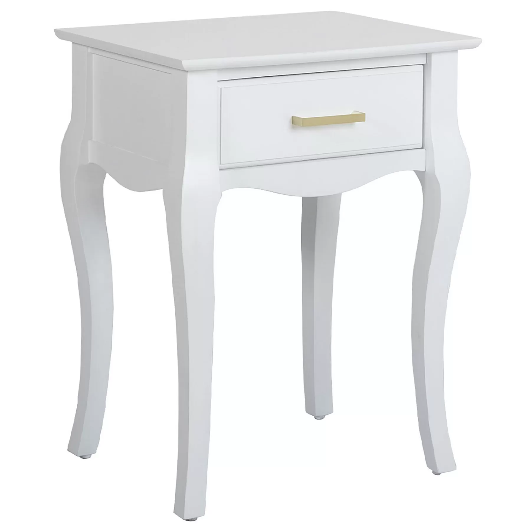 Grace Mitchell Scarlett White End Table Good Quality^* Cheap