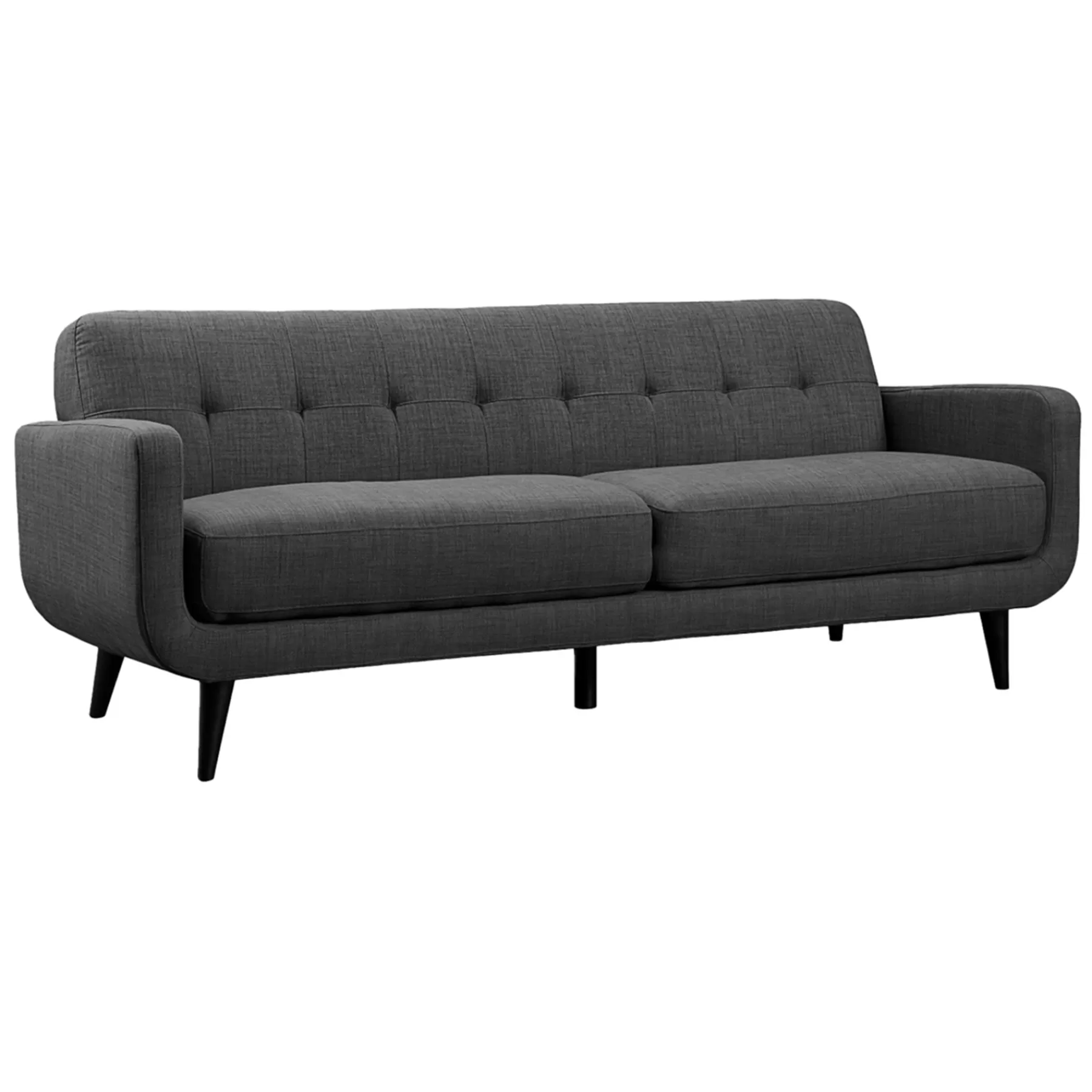 Hadley Tufted Back Sofa, Charcoal Grey Opening Sales^* New