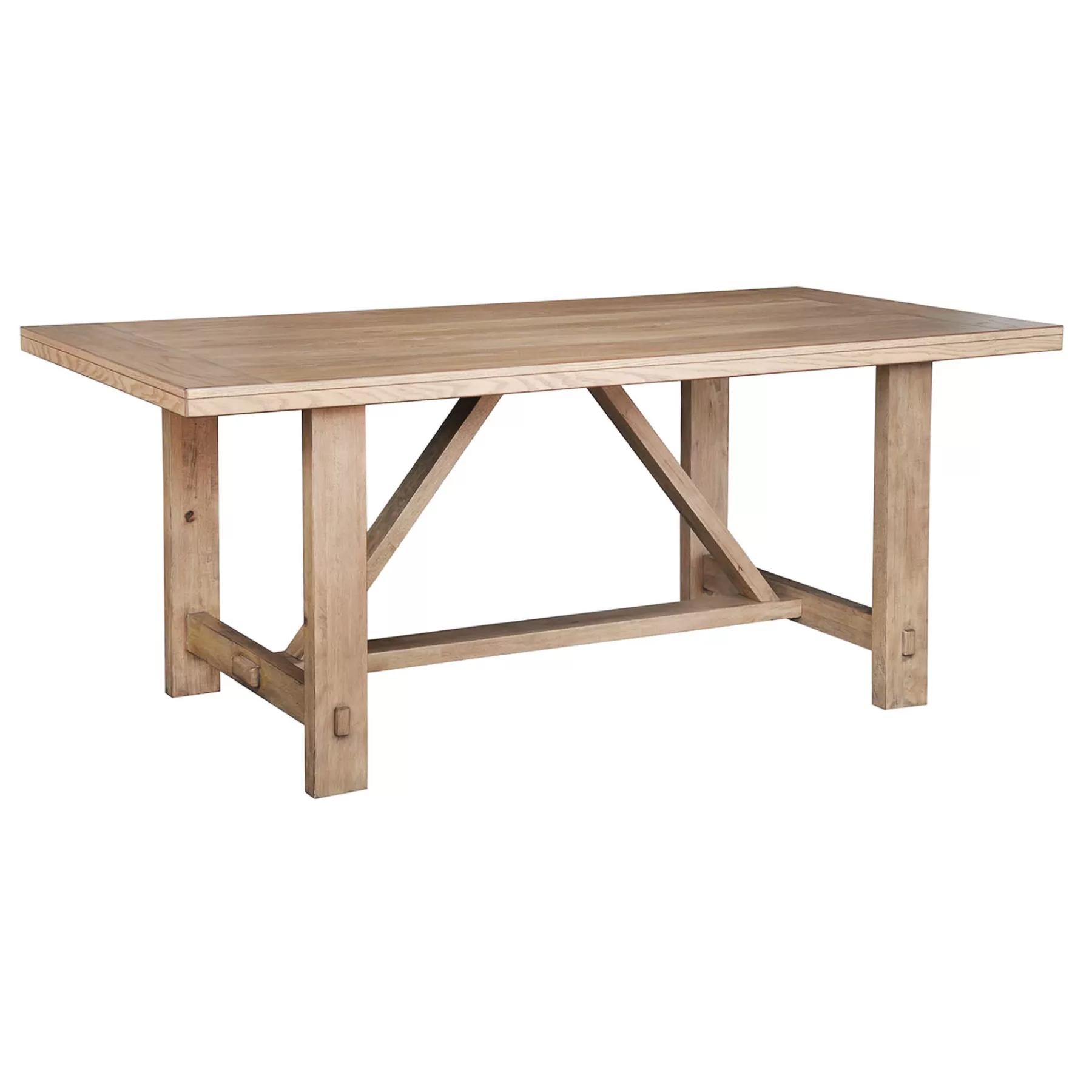 Honeybloom Massena Natural Wood Dining Table, 72 Online Discount^* Shop