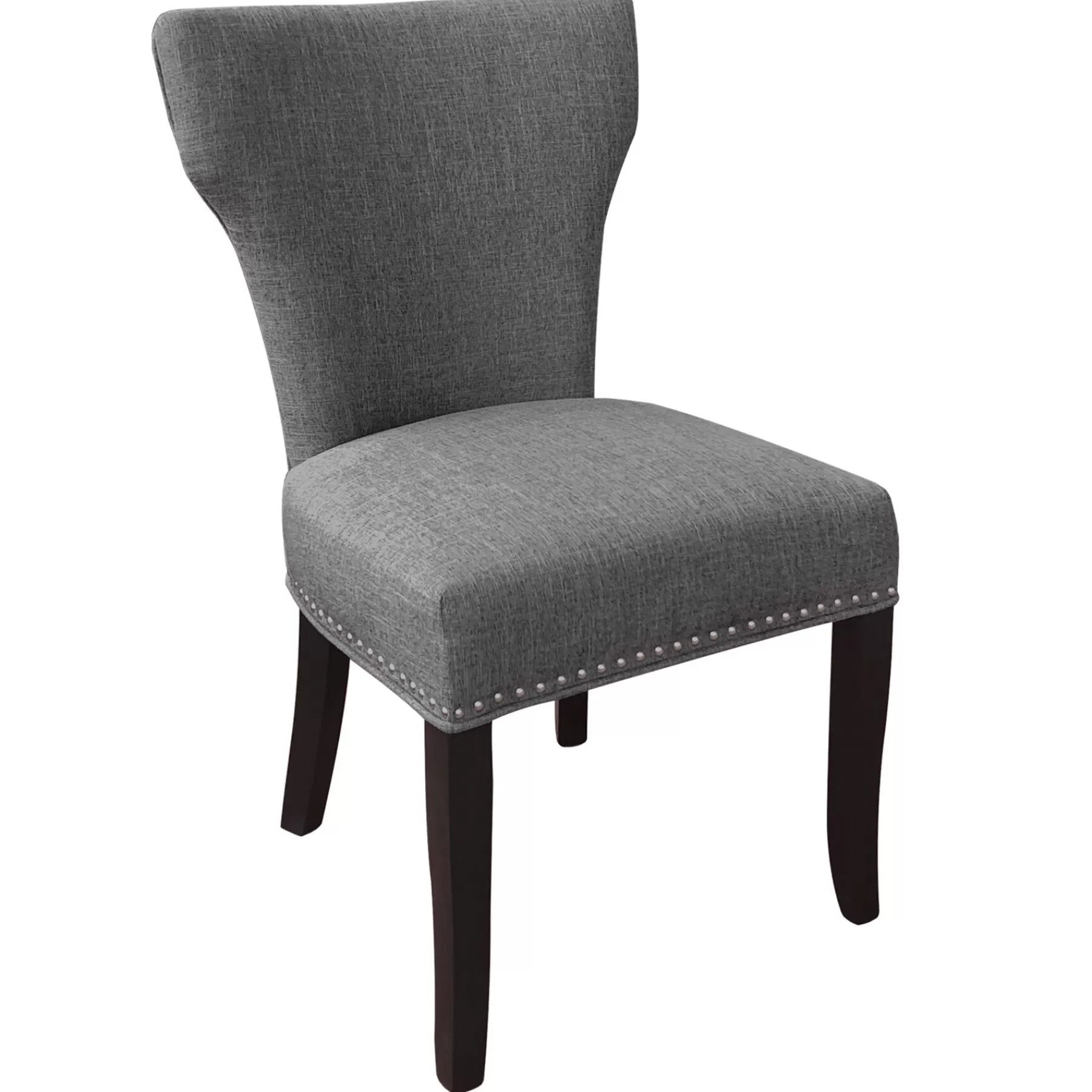 Jhene Ii Grey Studded Back Dining Chair Low Price^* Fashion