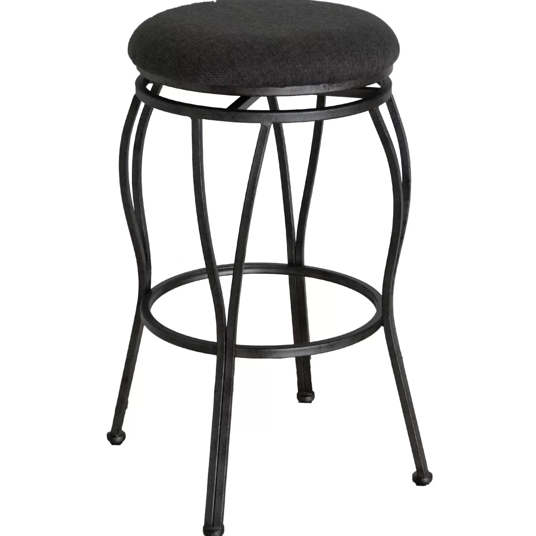 Joseph Dark Grey Backless Barstool, 29 Discount Online^* Hot