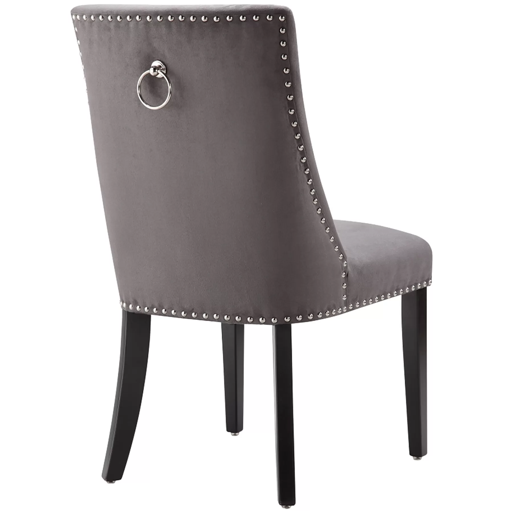 Kane Upholstered Ring Back Dining Chair With Nailhead Trim Good Quality^* Cheap