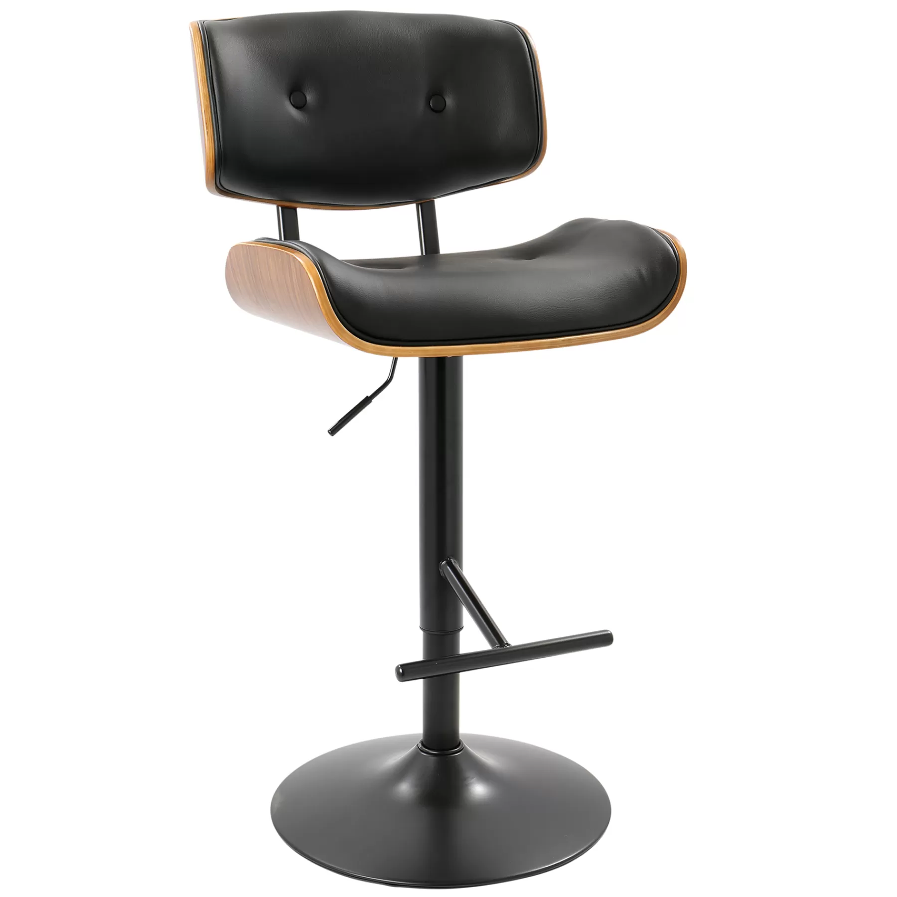 Lombardi Adjustable Faux Leather Barstool Kd Opening Sales^* Best Sale