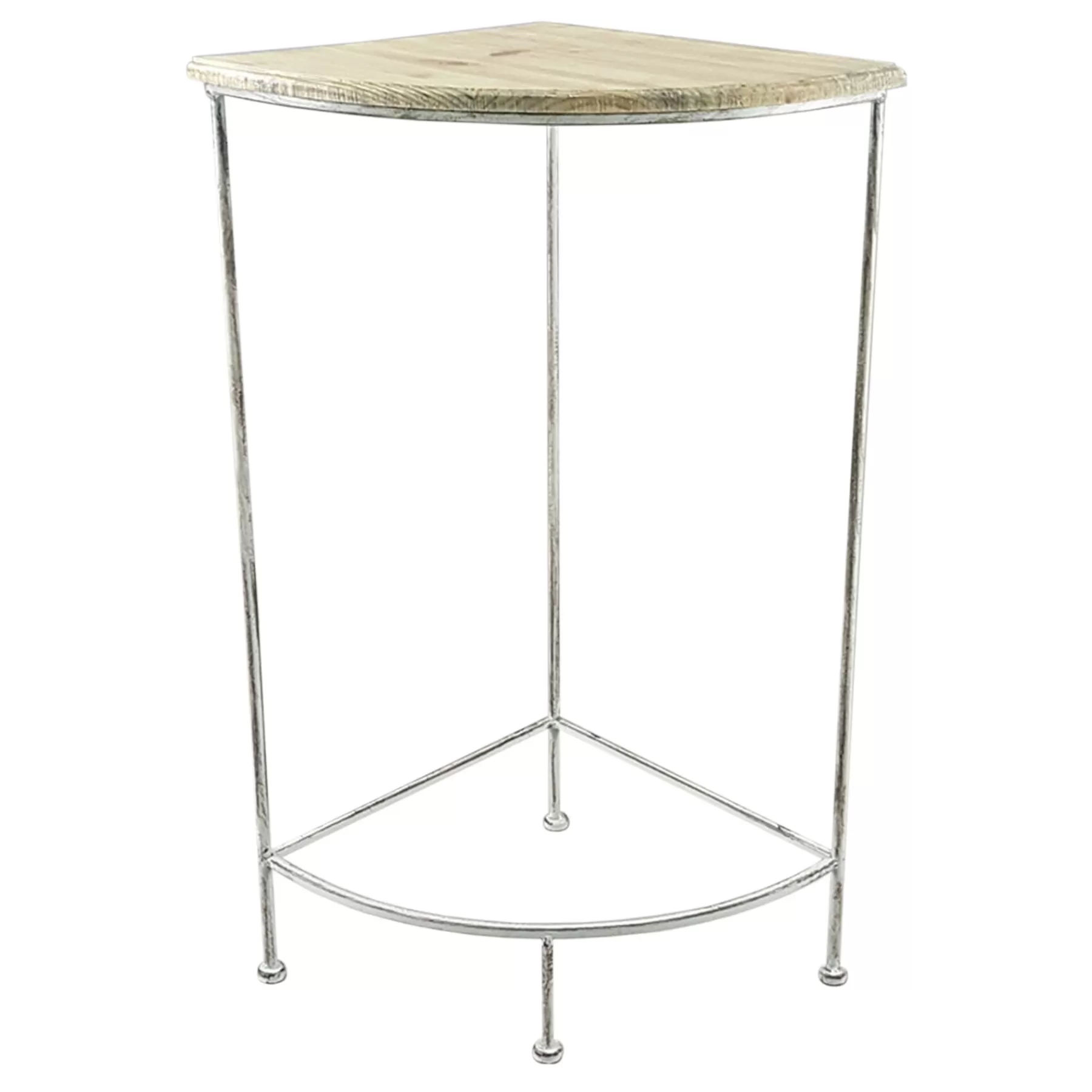 Metal Corner Plant Stand With Wood Top Grey, Large Fashion^* Best