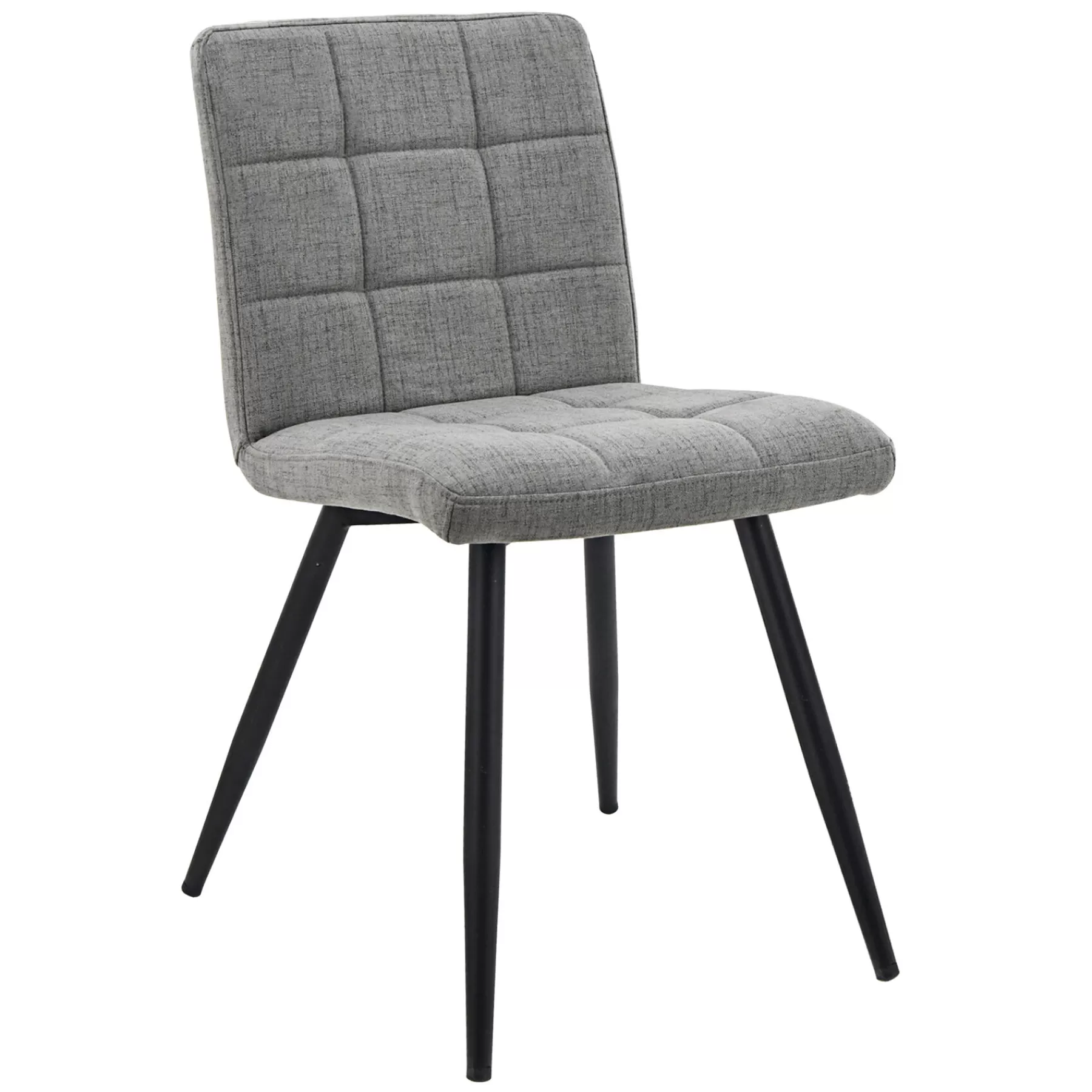 Mia Grey Quilted Dining Chair Discount^* Best Sale