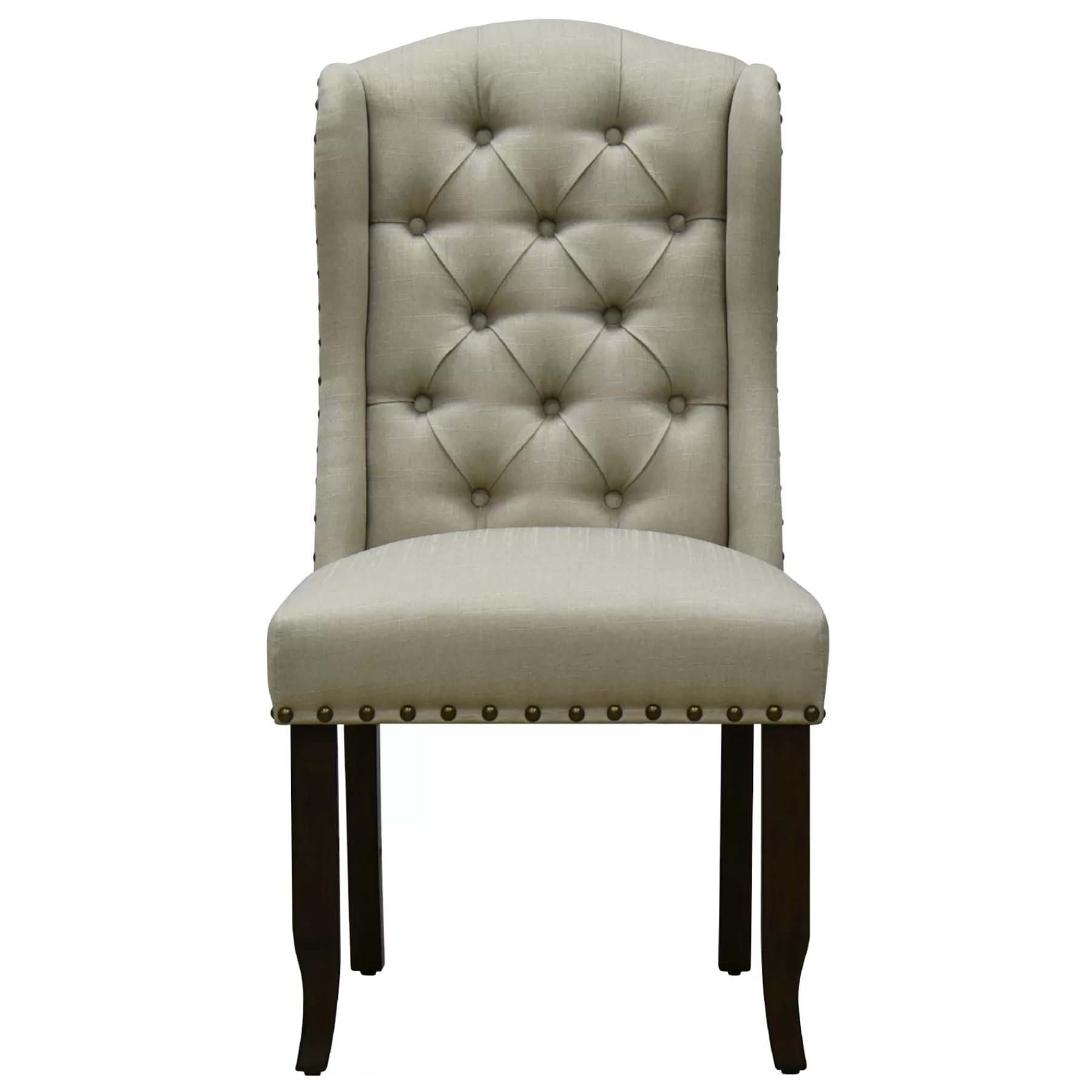 Providence Aahmad Winged Dining Chair, Beige Promotion^* Outlet