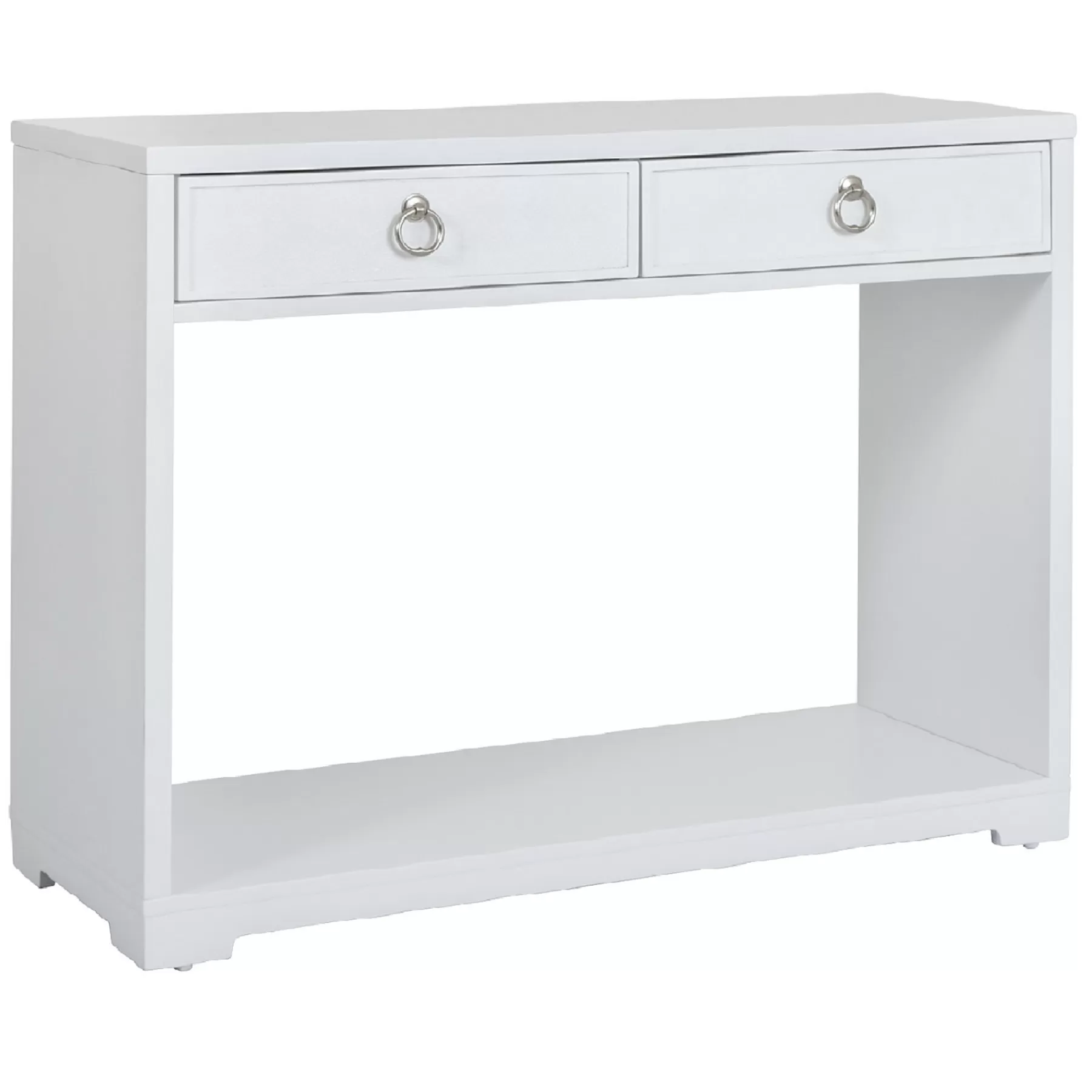 Providence Clara White Console Table Flash Sale^* Hot