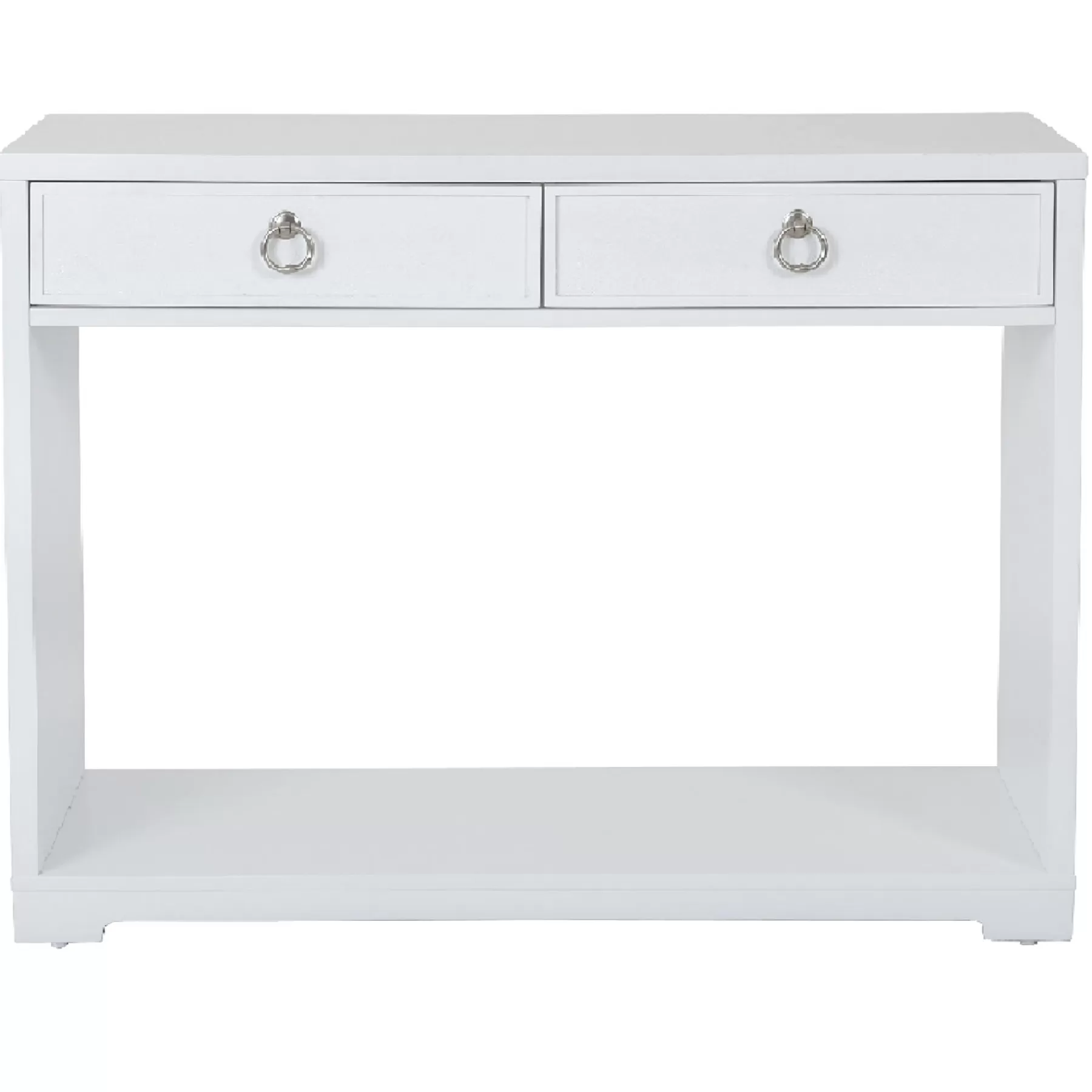 Providence Clara White Console Table Flash Sale^* Hot