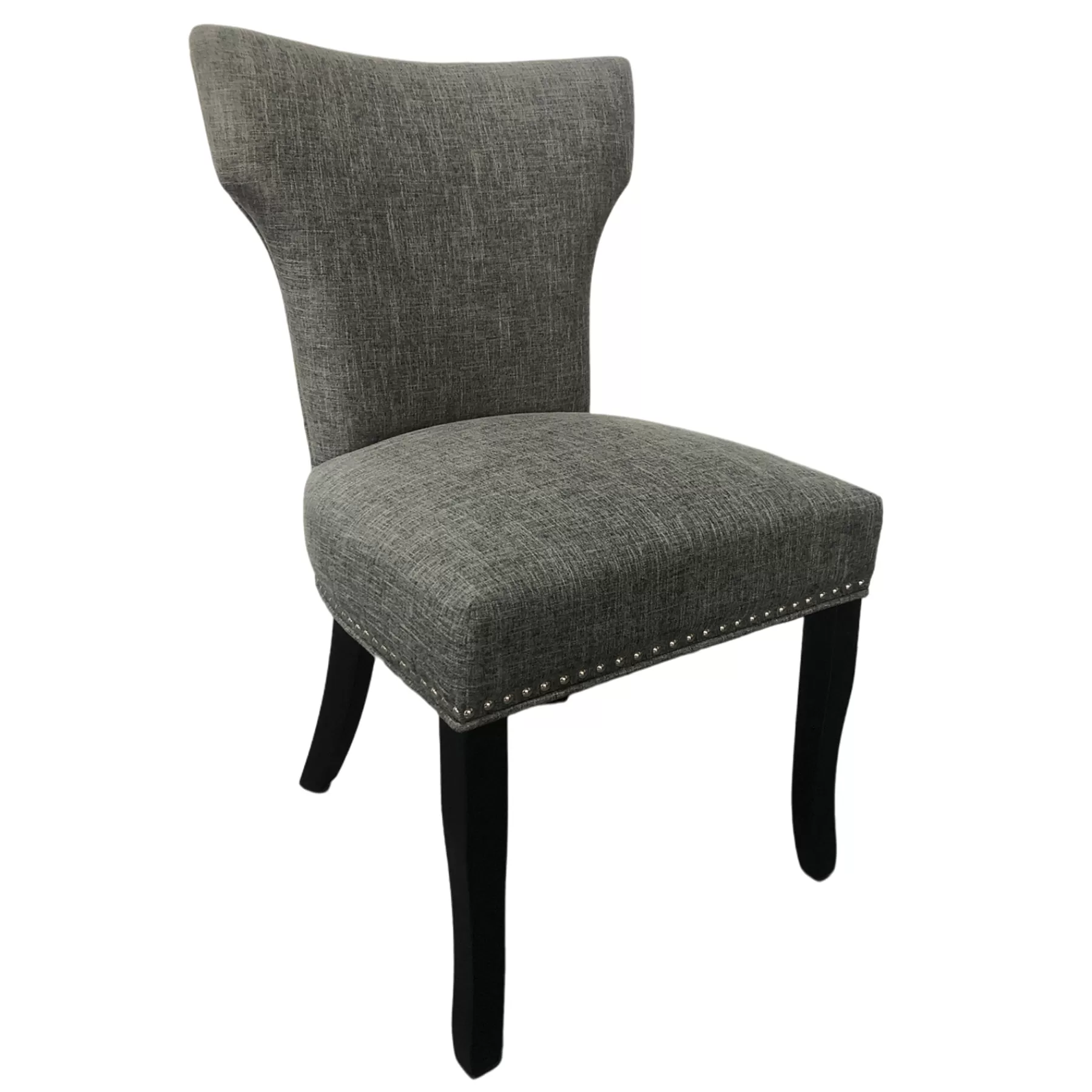 Providence Jhene Ii Studded Back Dining Chair, Grey Discount Online^* Fashion