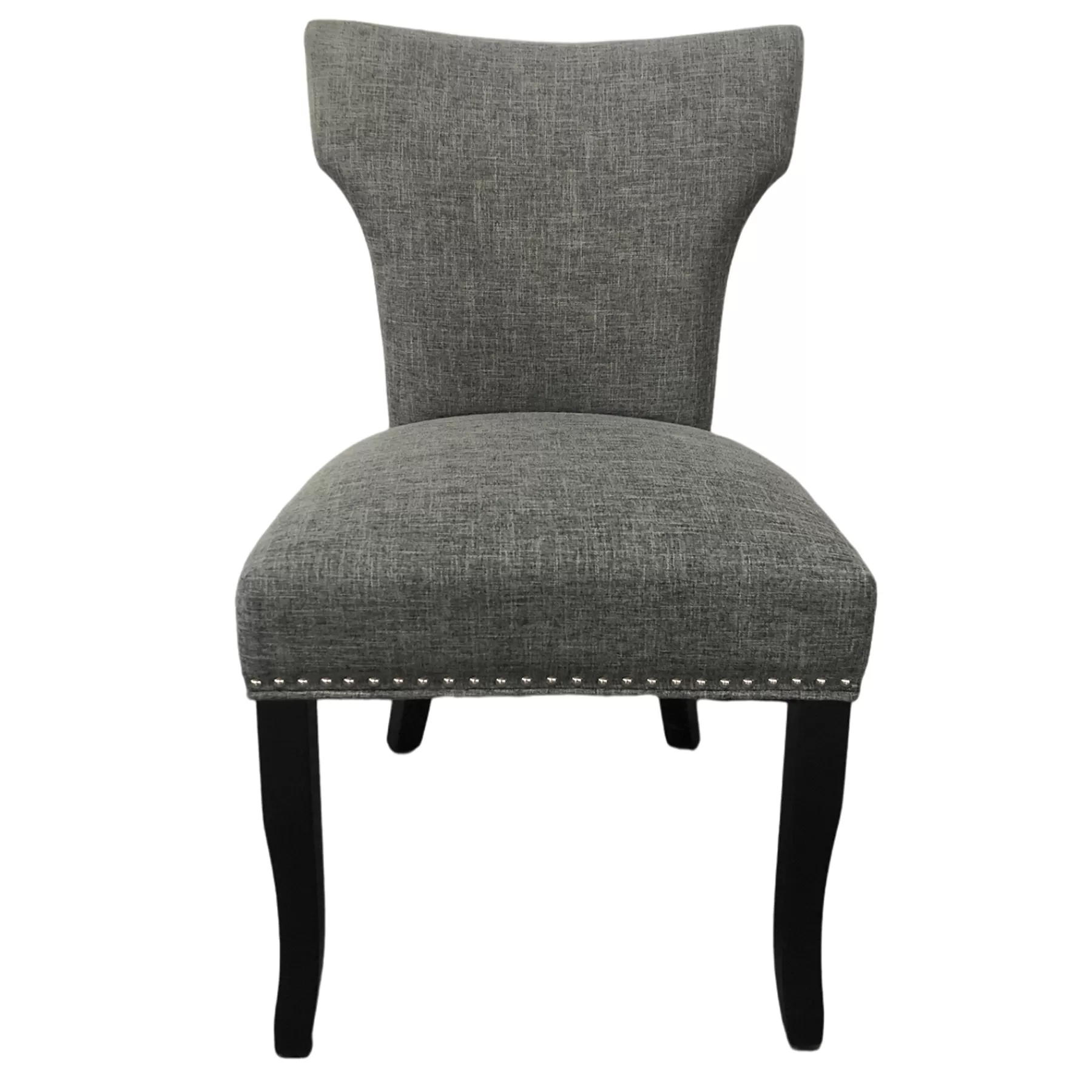 Providence Jhene Ii Studded Back Dining Chair, Grey Discount Online^* Fashion