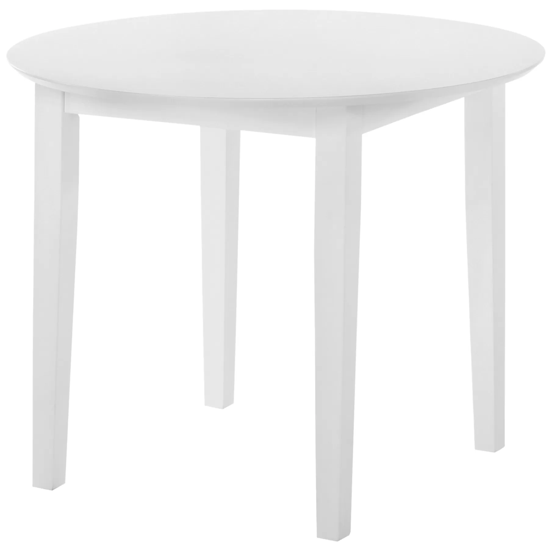 Sophia White Round Dining Table, 35 Promotion^* Fashion