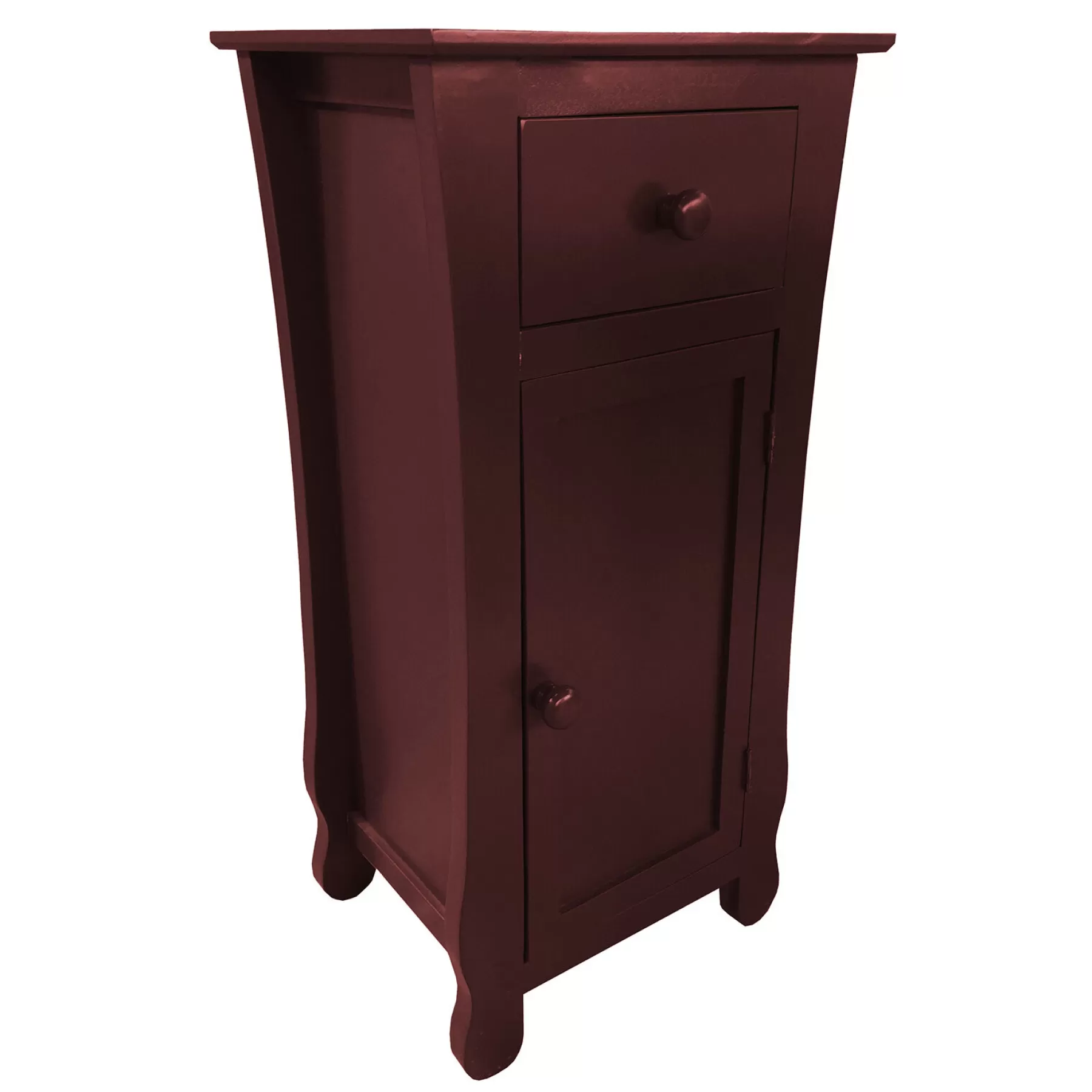 Theodore Dark Brown 1-Drawer Cabinet End Table, 29 Bargain Sale^* Store